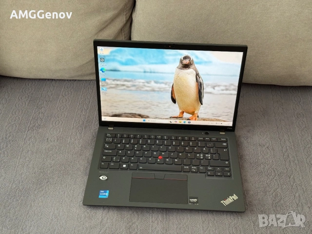 14’ FHD+IPS/i7-1260p/Thinkpad P14s g3/Nvidia T550/32GB DDR4/1TB SSD, снимка 2 - Лаптопи за работа - 53886952
