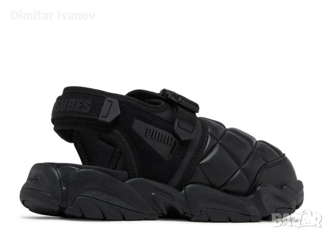 Puma TS-01 Quilt S x Pleasures in Black