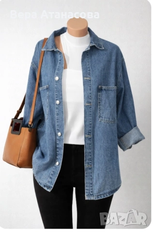 💙 Дънково яке Zara🩵 Oversized модел🔷