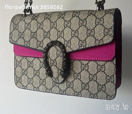 Gucci dinyosus bag, снимка 1 - Чанти - 46041959