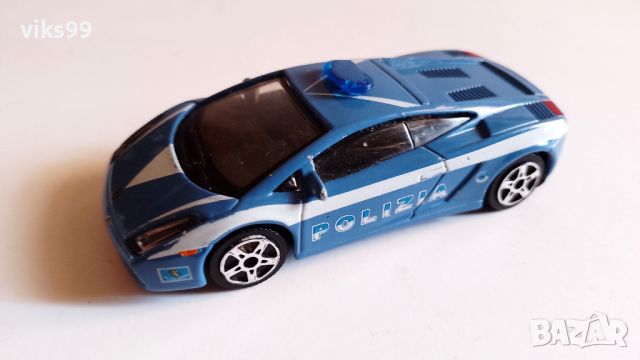 Bburago Lamborgihini Gallardo Polizia 1:43, снимка 2 - Колекции - 46432083