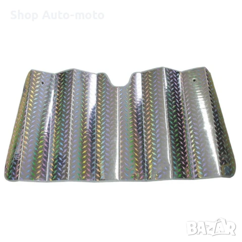 Сенник за предно стъкло Automat, Тип хармоника, Твърд, 140x70см, снимка 2 - Аксесоари и консумативи - 50652937