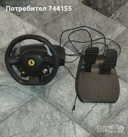 волан с педали Thrustmaster T80 Ferrari 488, снимка 2 - Джойстици и геймпадове - 46871597