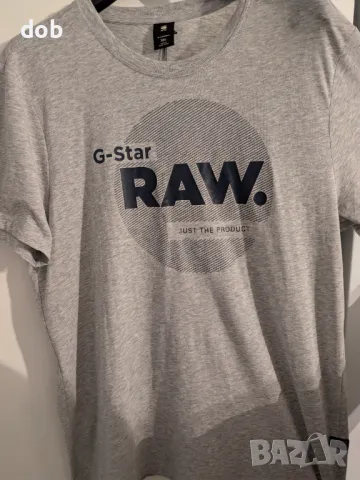 Нова тениска G-Star Raw Men's Logo Circle Fashion, оригинал, снимка 9 - Тениски - 48999955