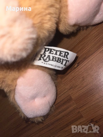 Peter Rabbit мека играчка за деца, снимка 3 - Плюшени играчки - 53560171