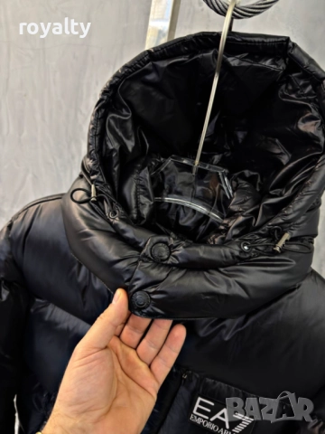 Burberry Черно Зимно Мъжко Яке Клас Оригинал, снимка 6 - Якета - 52865248