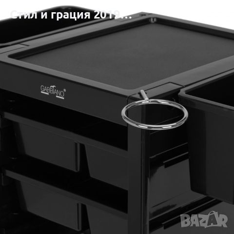 Фризьорска количка Gabbiano 68 B - 40 х 34 х 84,5 см, снимка 3 - Друго оборудване - 45191047