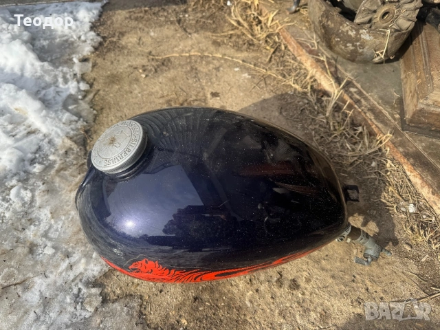 Резервоар за симсон ср 2, снимка 2 - Части - 53225225