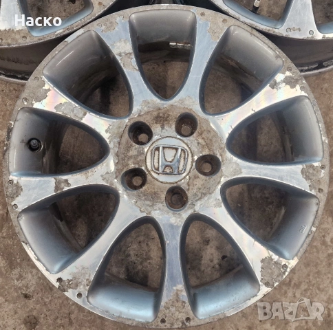 Джанти Honda 17 5x114.3 7J ET55 Хонда 17 5х114.3 64.1, снимка 2 - Гуми и джанти - 53750668