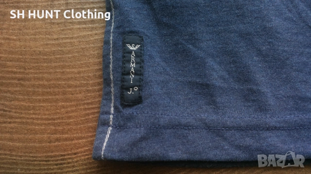 ARMANI JEANS Slim T-Shirt Original Размер M мъжка оригинална тениска 24-67, снимка 9 - Тениски - 53296359