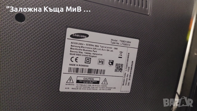 Samsung LED TV monitor T32, снимка 4 - Резервни части за телефони - 53263775