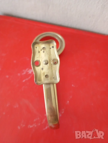 Винтидж месингова закачалка, снимка 5 - Антикварни и старинни предмети - 54243110