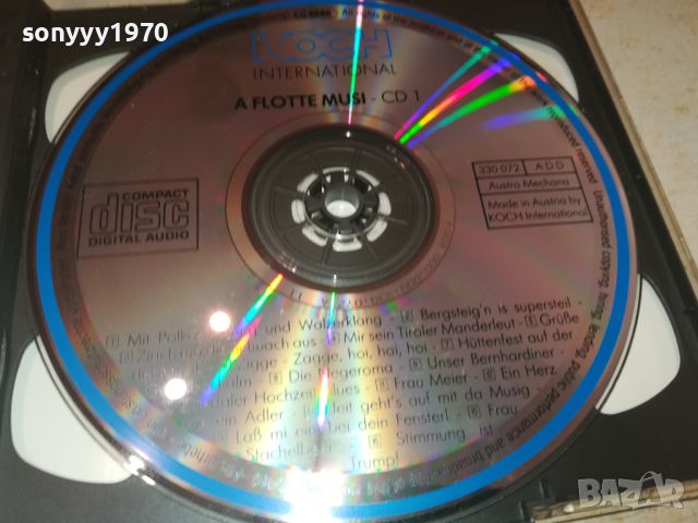 A FLOTTE MUSI CD X2 MADE IN AUSTRIA 2CD 1607241629, снимка 3 - CD дискове - 46599740