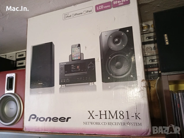 Pioneer X-HM81-k Network CD receiver Sistem, снимка 2 - Аудиосистеми - 53221739