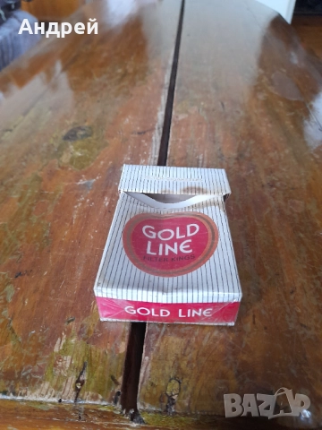 Кутия от цигари Gold Line