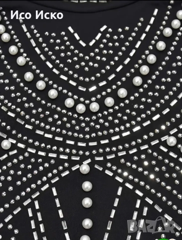 Дамска модерна рокля , снимка 3 - Рокли - 52569409