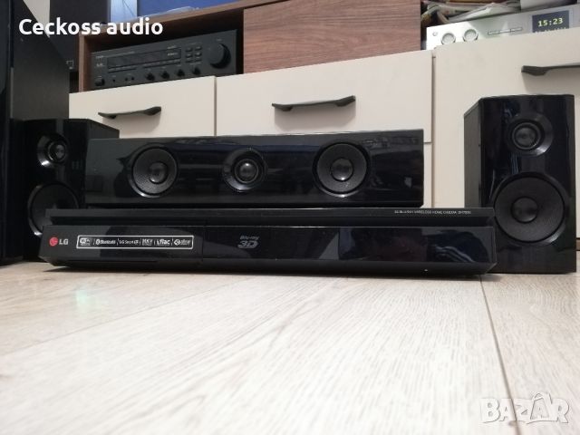 Система за домашно кино LG BH7230 BLU RAY, BLUETOOTH , CD, USB, WI-FI , снимка 3 - Ресийвъри, усилватели, смесителни пултове - 45620211