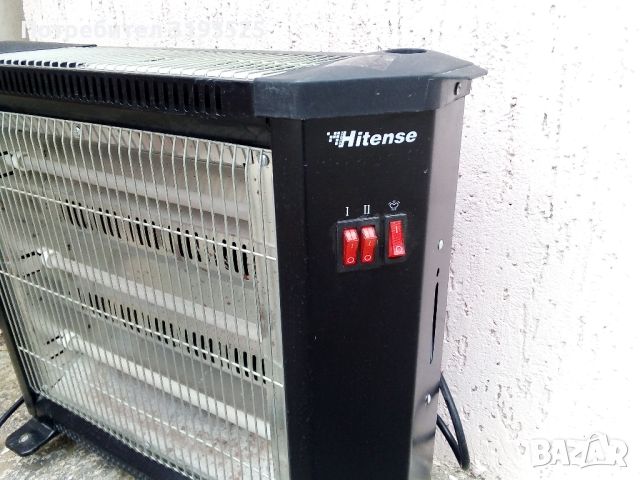 Отоплителна печка Hitense ETNA 2400W, снимка 2 - Отоплителни печки - 45551880