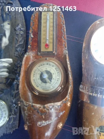 Промо-Барометри Термометър и Часовник , снимка 6 - Антикварни и старинни предмети - 50002510