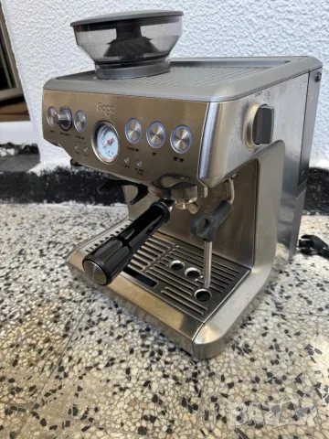 Професионална Еспресо Кафемашина Sage The Barista Express BES875/SES875, 1850W, 15bar, 16 Степени!, снимка 3 - Кафемашини - 50409826
