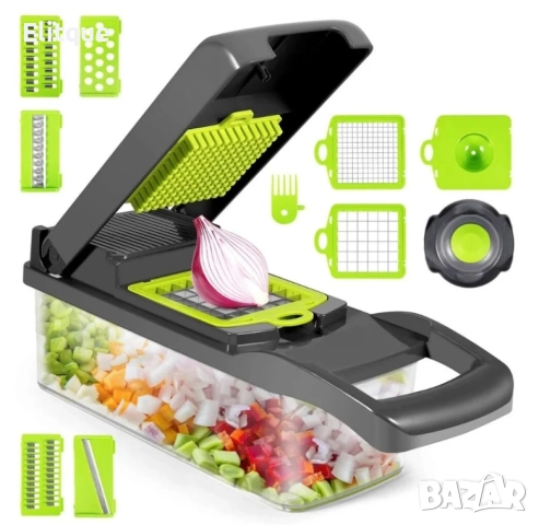 Кухненско ренде за плодове и зеленчуци 14 в 1, снимка 7 - Други - 52832213