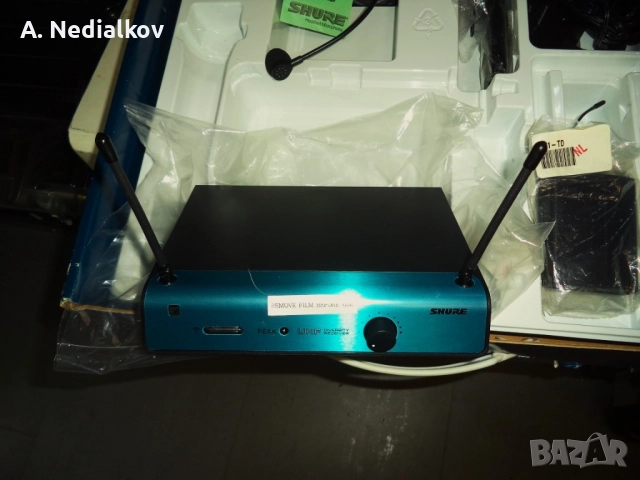 Безжичен микрофон за глава Shure SLX, снимка 4 - Микрофони - 51776077