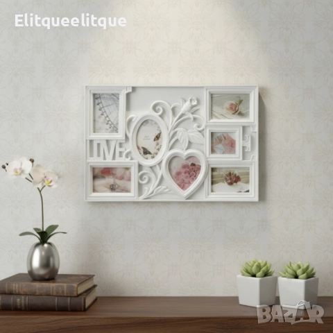 Любовна Феерия – декоративна фоторамка за 7 снимки, снимка 2 - Декорация за дома - 52251002