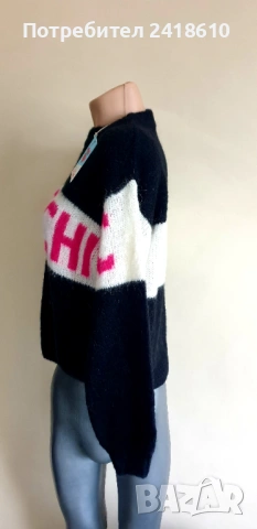 MC2 Sain Barth Wool Italy Womens Size  M НОВО! ОРИГИНАЛ! Дамски Пуловер!, снимка 11 - Блузи с дълъг ръкав и пуловери - 53384290