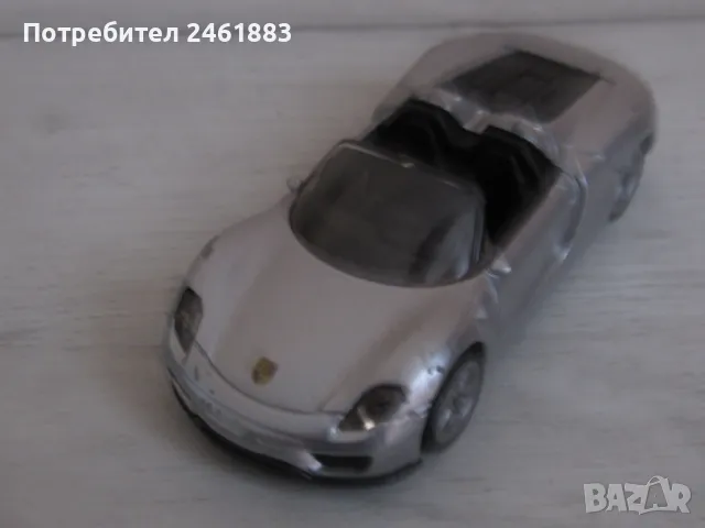 1/55 Siku Porsche 918 Spyder., снимка 5 - Колекции - 48256452