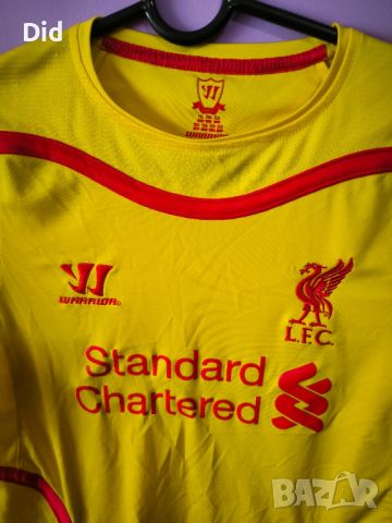 оригинална футболна тениска warrior Liverpool F.C, снимка 3 - Спортни дрехи, екипи - 46429726