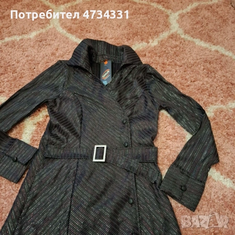 Дамски втален  Тренчкот , снимка 4 - Шлифери - 53851079