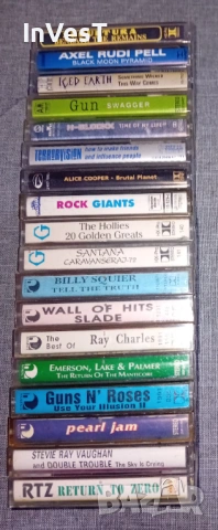 Аудио касети с рок музика, снимка 4 - Аудио касети - 53580778