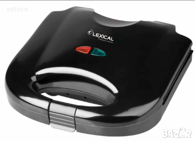 Грил преса LEXICAL LSM-2513,750W,незалепващи плочи