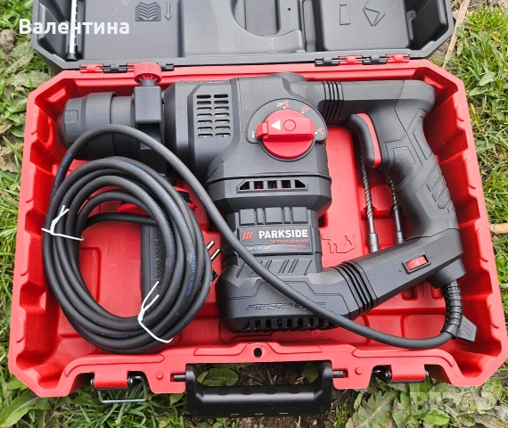 Перфоратор Parkside Performance PPHB 1050 A1, 4.1 J .Чисто нов, снимка 3 - Перфоратори - 54117602