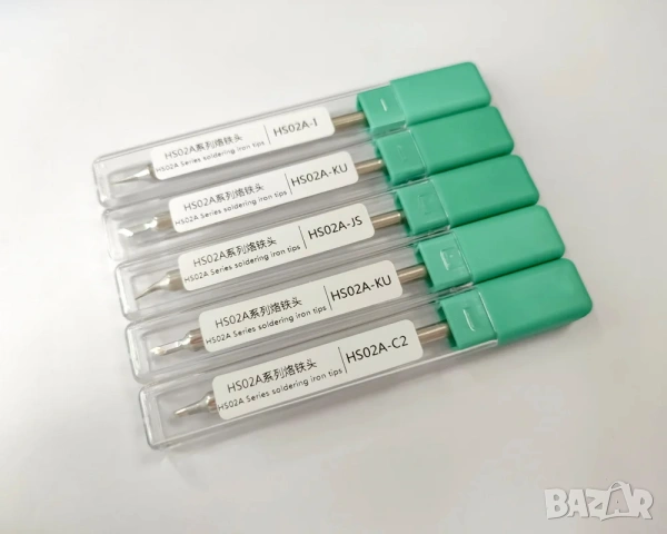 Оригинални човки за поялник FNIRSI HS-02 / 5 бр