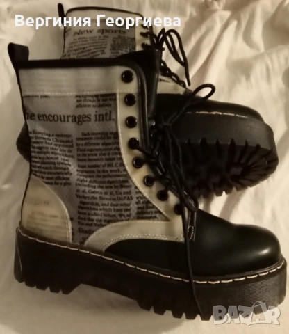Нови дамски боти , снимка 2 - Дамски боти - 53751961