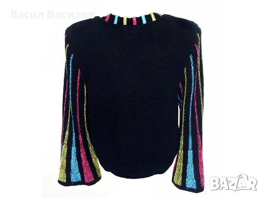 Kriss Sweden дамска черна блуза, снимка 2 - Блузи с дълъг ръкав и пуловери - 51932621