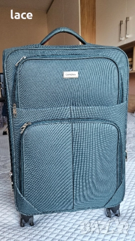 пътнически куфар, среден размер, снимка 3 - Куфари - 47988469