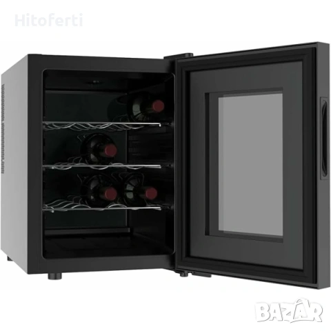 Taurus WC12T охладител за вино 12 бутилки чугун 31 литра, снимка 3 - Хладилници - 53816782