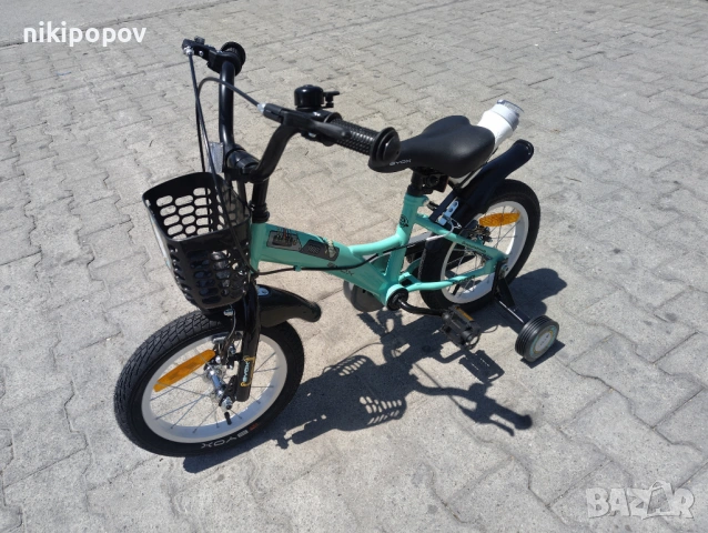 BYOX Велосипед 14" ROBO мента, снимка 7 - Велосипеди - 53534495