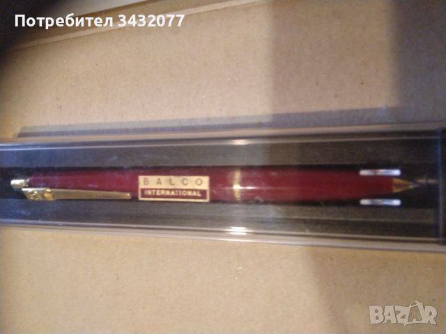 Химикалка BALCO, снимка 2 - Антикварни и старинни предмети - 45383545