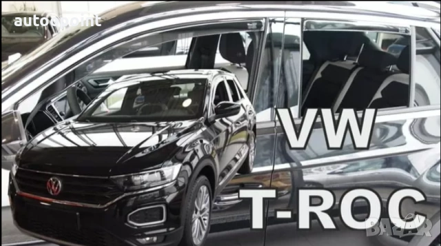 Ветробрани за Volkswagen T-Roc (2017+) 5D - 4бр. Неко