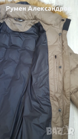 Зимно дълго пухено яке с качулка SKOGSTAD р-р 44-L, снимка 10 - Якета - 51866928