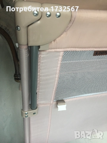 Швейцарско бебешко легло на две нива и сгъваема страница, снимка 2 - Бебешки легла и матраци - 51850407