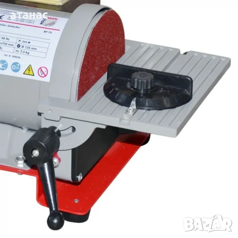 Шлайф настолен лентов и дисков - комбиниран, снимка 5 - Шлайфмашини - 53757161