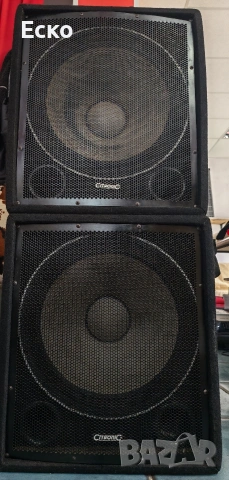 Тонколона бас Citronic 4008B. Цена за 2 бр., снимка 7 - Тонколони - 53356324