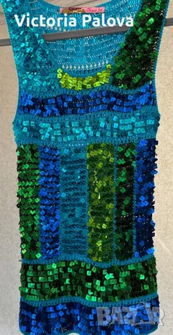 Красив бляскав топ за парти, снимка 7 - Корсети, бюстиета, топове - 49624769