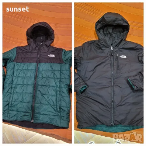 The North face двулицево яке- L/ XL, снимка 1 - Якета - 48101818