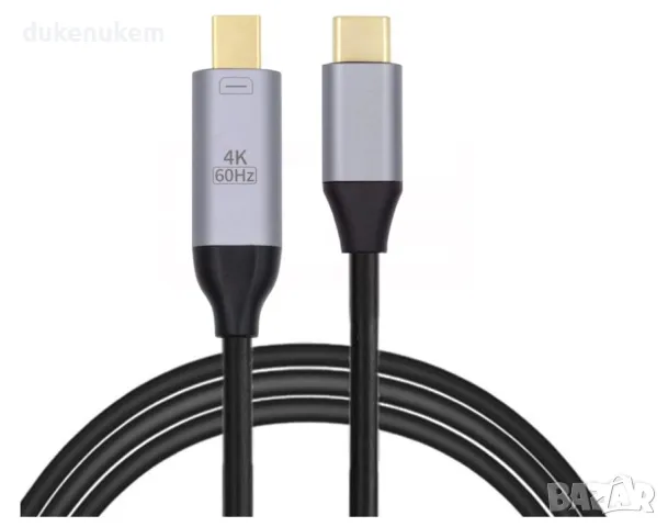 НОВ! USB C към Mini Displayport кабел 1.8м 4K 60Hz , снимка 6 - Кабели и адаптери - 47196886