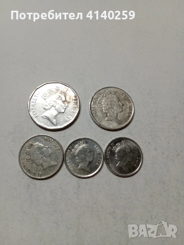 ОСТРОВ ФИДЖИ МОНЕТИ , снимка 5 - Нумизматика и бонистика - 53742209